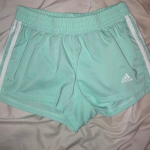 Adidas Mint Athletic Shorts